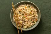 Wholesome Bowl: Savory Pepper Chicken Noodles Shop Now!