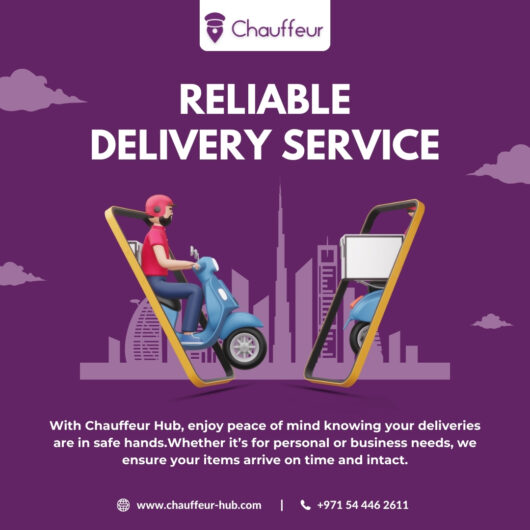 Chauffeur Hub – The Reliable Delivery App for UAE Businesses