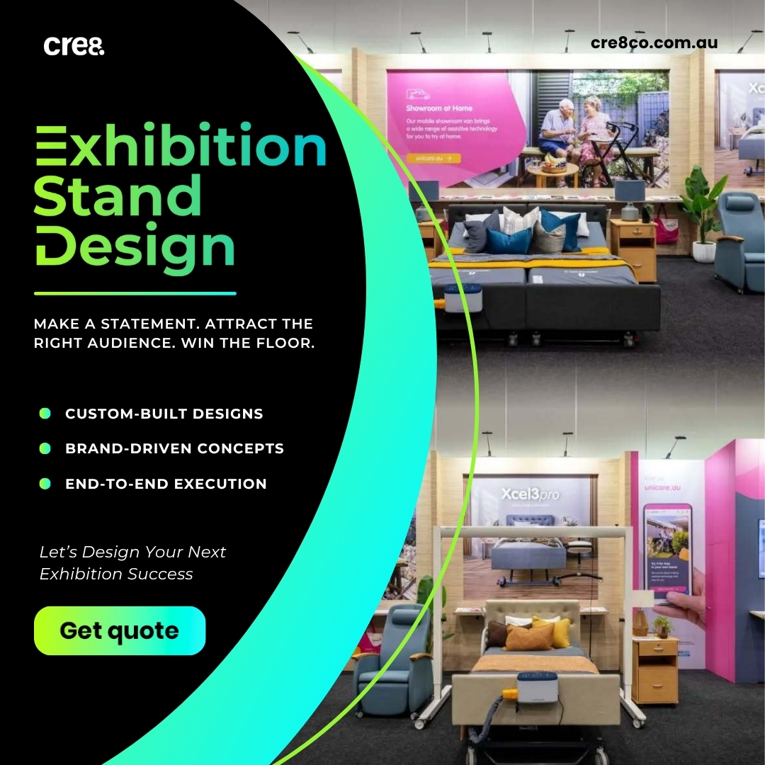 Cre8 Co – Custom Exhibition Booth Design Experts