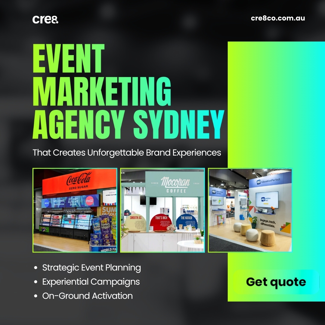 Top Sydney Events Agency for Brand Activations & Exhibition Stands