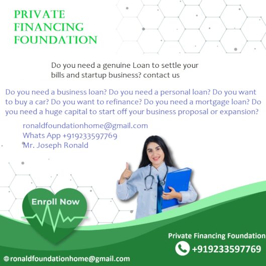 Are you facing financial difficulties or are you looking for financing