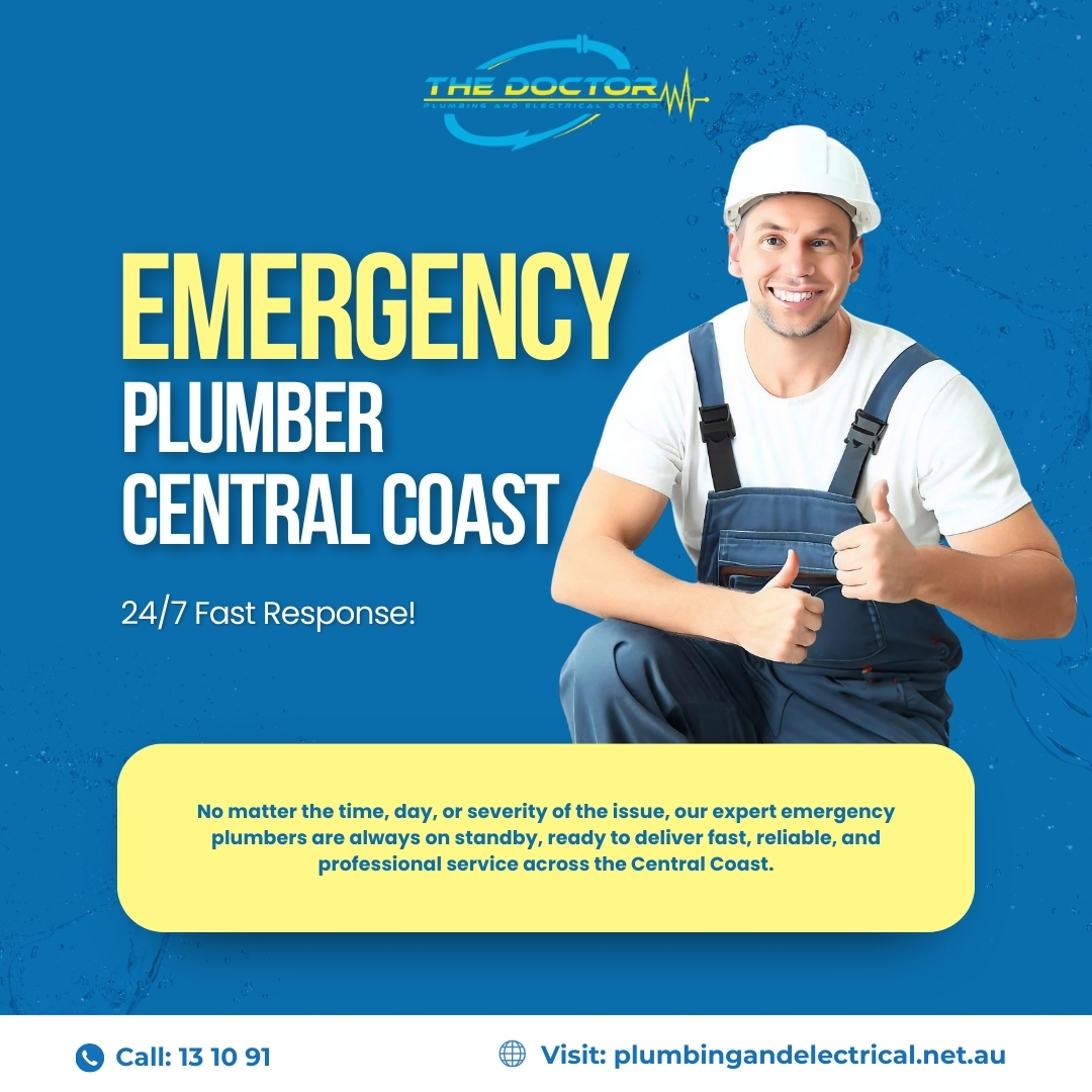 🚨 24/7 Emergency Plumber Central Coast | Fast, Trusted & Local – Call Now!