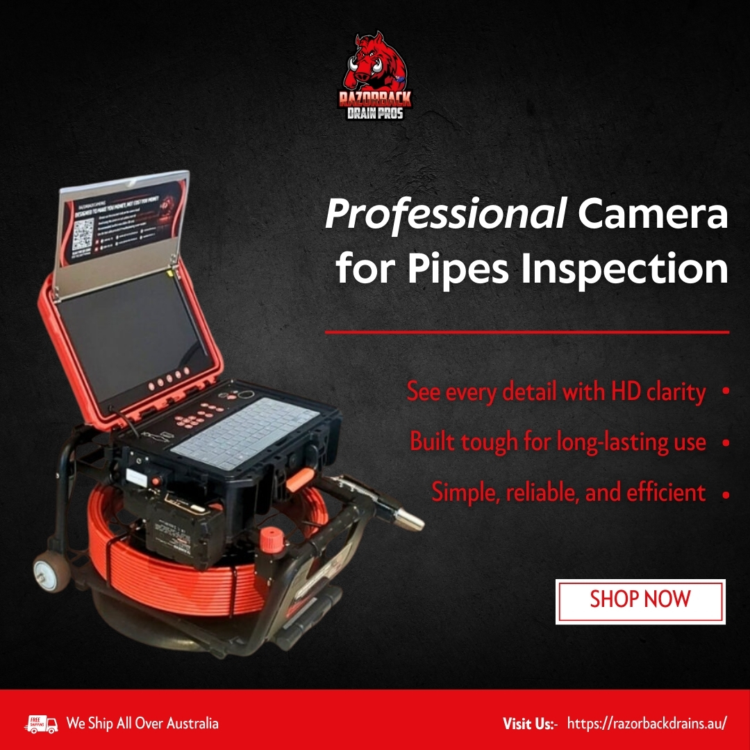 Durable Plumbing Camera Accessories AU – Replacement Parts Built for Aussie Plumbers